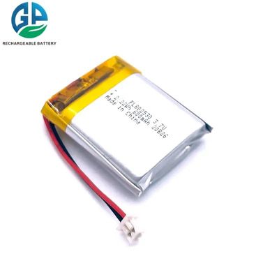 電気自動車のための3.7V 600mah 2.22wh 802530 KCのリチウム ポリマー電池のパック