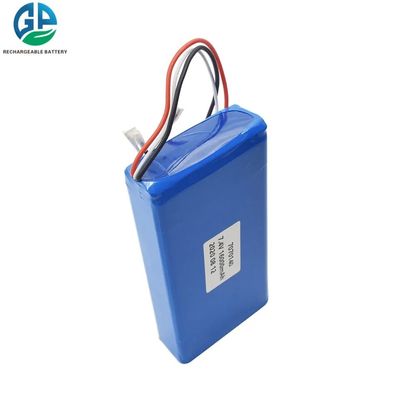 高密度エネルギー16Ah 7.4V 16000mAh 2S1P Lipo電池のパックKC 7070140