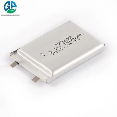 高い排出の李イオン電池小型力の緊急事態のための723852 3.7v 1400mah 1500mah