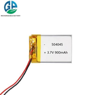 3.7v 900mah 1000mAhのリチウム ポリマー電池504045の李イオン電池のパック