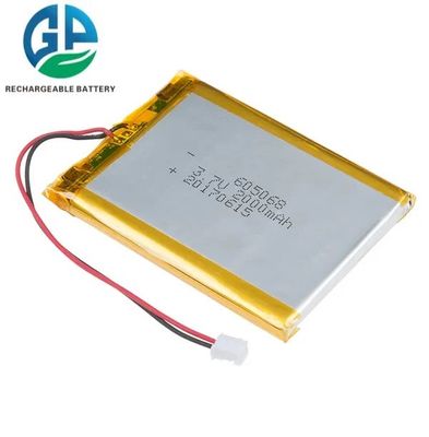 KC UL 承認されたリポリマーバッテリー 3.7v 2000mah 605068 ライオンポリマーバッテリーパック