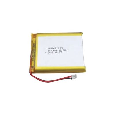 955565 高容量 5000mAh 3.7V リチウムポリマーバッテリー 500サイクル デジタル製品