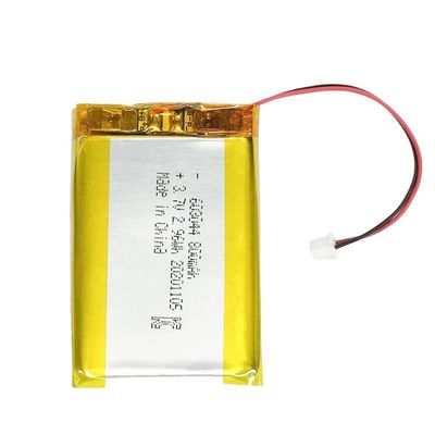 603044 3.7V 800mAh KC IEC62133 承認されたリチウム ポリマー充電式バッテリー パック