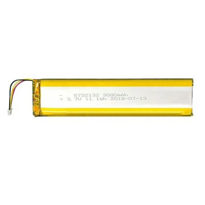 KC 再充電可能な3.7V 3000mah リチウムポリマー電池 5732132 車用 GPS パワーバンク