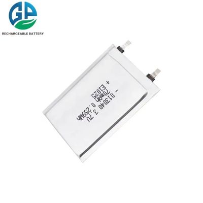 小さな3.7vリポリマー電源バンク 013040 70mah