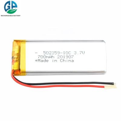 ドローン3.7 リポリマー電池 502359 700mah 10c 高放電率