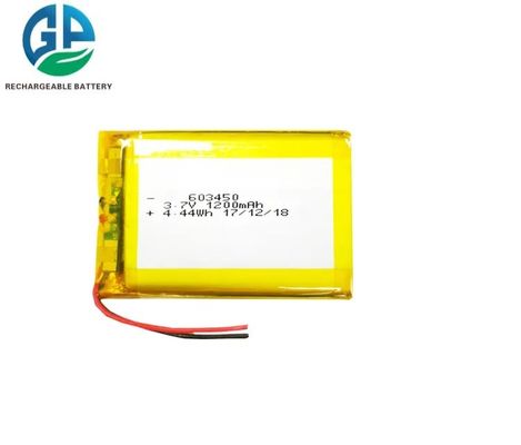 Gpe 603450 再充電電池 1200mah 3.7v