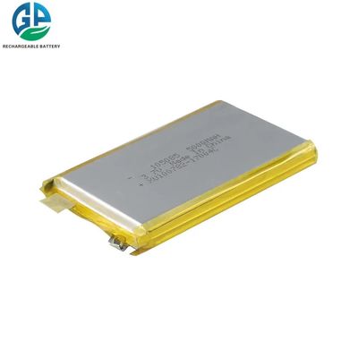 3.7v 18.5wh カスタム リチウムポリマーバッテリー 5000mah 105085
