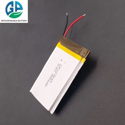 KC/CB認証リチウムイオンポリマーバッテリー 3.0V 480mAh IoTアプリケーション向け充電式Lipoバッテリー