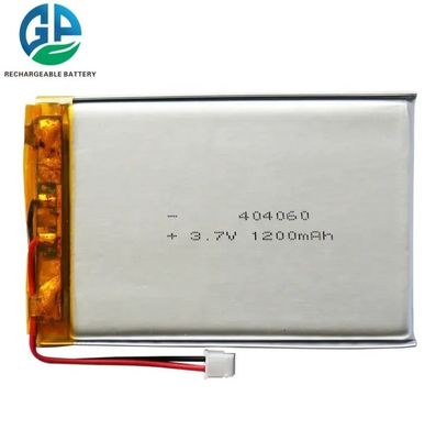 3.7V 1200mAh 404060 サイズ 高容量 リチウムポリマー リポ電池