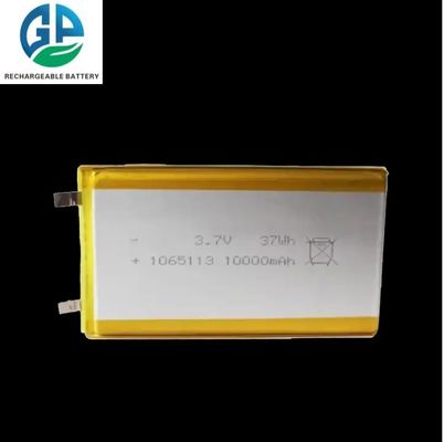1065113 3.7V 10000mAh リポリマー電池 再充電可能な3.7v KC承認