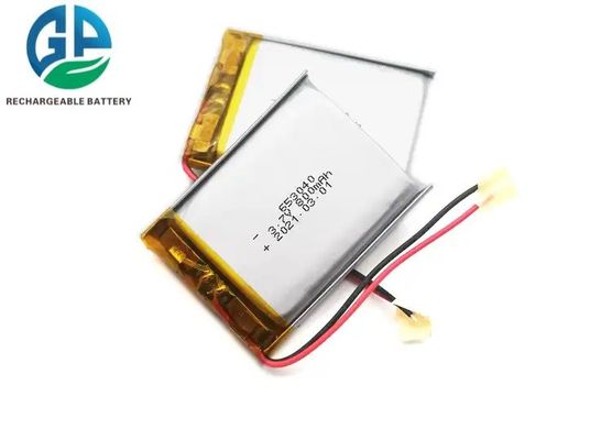 KC認証 800mAh 653040 リチウムポリマーバッテリー LiPoバッテリー 500サイクル寿命