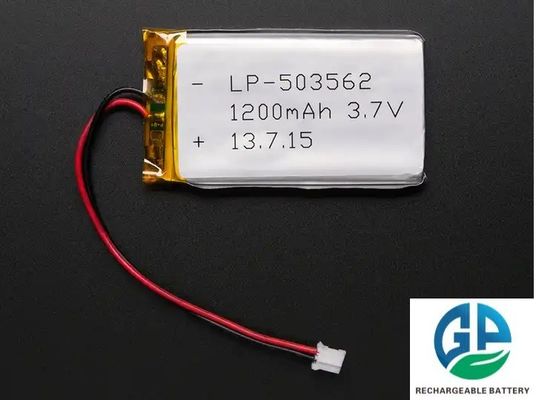 503562 3.7V 1200mAh リチウムポリマーバッテリーパック KC CB IEC62133認証 充電式リポバッテリー