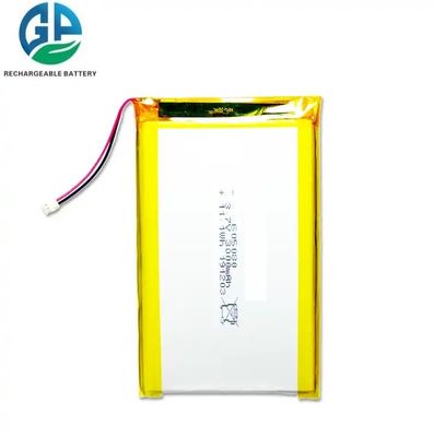 KC承認 リチャージ可能なリチウムポリマーバッテリー 3.7V 3000mAh 605080 リポバッテリー