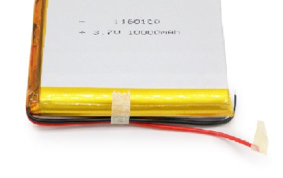 3.7V 10000mAh リチウムポリマーバッテリー 充電式リチウムイオンポリマーバッテリー IEC62133認証取得