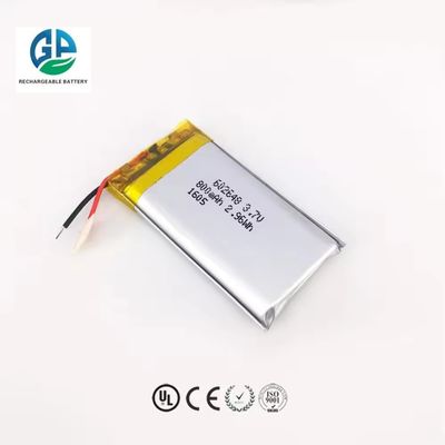 KC認証 3.7V 800mAh リチウムポリマーバッテリー 充電式LiPoバッテリー