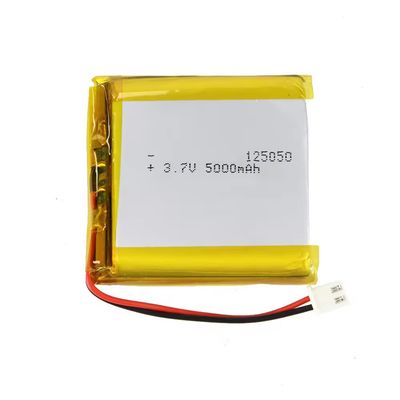 高容量 高サイクル時間 リポ電池 3.7v 再充電電池 125050 5000mah リチウムイオン電池