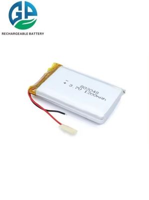 GPE 803048 再充電電池パック 1200mAh 3.7V リポポリマー電池 KC IEC62133 承認