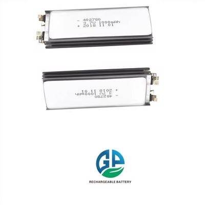 KC認証 3.7v 1000mAh 402780 小型リチウムポリマーバッテリー 最高品質 リチウムポリマー充電電池
