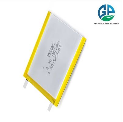 Gpe 再充電電池 パック リポ電池 ポリマー電池 再充電電 1200mah 3.7v 236080 PCBとコネクタ