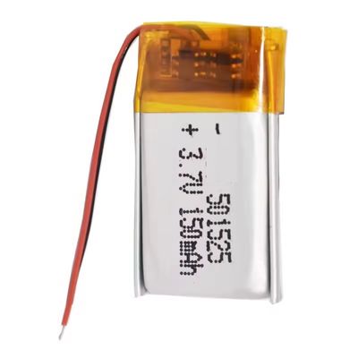 高放電率 バッテリー 30C KC 承認 リチャージ可能なリチウムポリマー バッテリー 3.7V 150mAh 501525 LiPo バッテリー