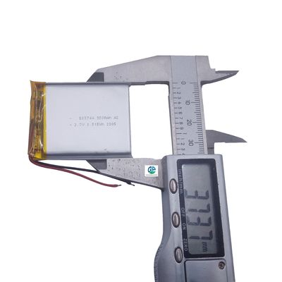 高品質のホットセール 充電電池 503744 950mAh 3.7V 3.515Wh リチウム電池用電解質ポリマー