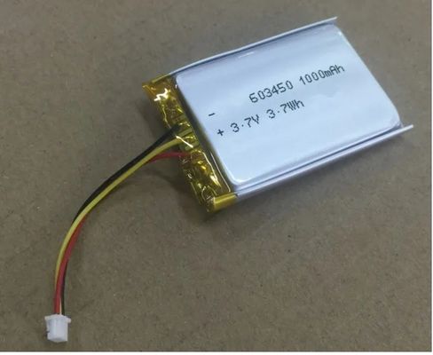 美容機器用 3.7V 1100mAh リチウムポリマーバッテリー (サイクル寿命500回)
