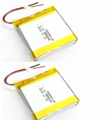 高容量3.7V リチウムポリマーバッテリー 1S2P 14.8wh 3.7v 805050 4000mAh 4400mAh 4800mAh リチウムイオンバッテリー