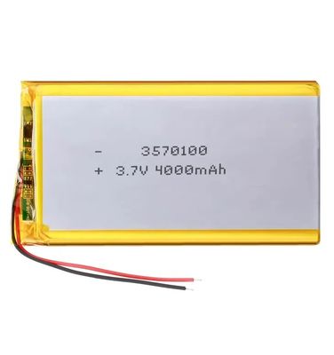 デジタル製品向け、500サイクル寿命の4000mAh 3.7Vリチウムポリマーバッテリー
