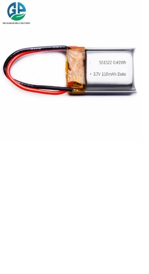 リチウム金属ポリマー電池 3.7v 110mah KC 高品質 熱売り 低価格 充電可能 551522 3.7V 110mah