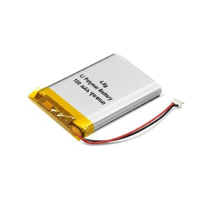 様々な用途に対応する、カスタマイズ可能な150mAh標準容量軽量4.6gリチウムポリマーバッテリー