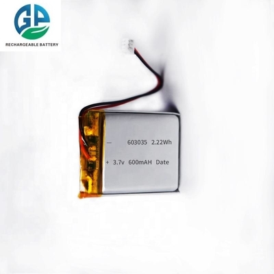 高放電率 バッテリー 3.7V 600mah 30C Max60C リチャージ 600mAh リチウムポリマー 3.7v リポ 603035 スマートウォッチ バッテリー