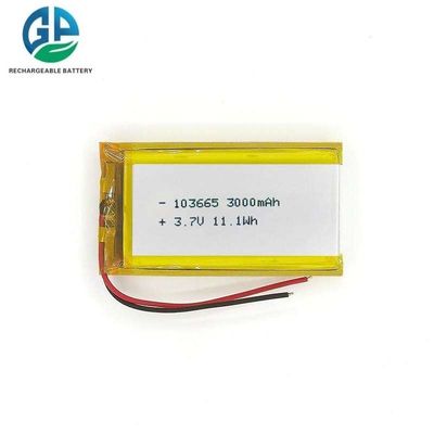 KC 承認 3.7V 3000mAh リチウムポリマーバッテリー リポ リチャージ可能なバッテリー 小型家電用