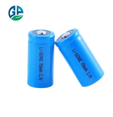 IEC62133/UN38.3 スマートデバイスのための承認された700mAh 3.7V 16340 リチウム充電電池