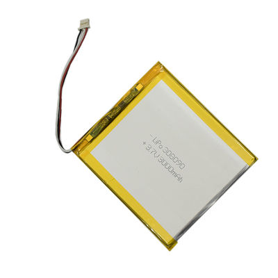 IEC UN38.3のリチウム ポリマー電池のパック308090 Lipo 3.7ボルト3000mah