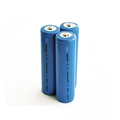 RoHS認証 18650 リチウムイオンバッテリー 2500mAh 3.7V PCM付き 産業用途向け