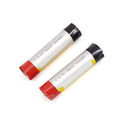 10C 16600李ポリマー電池1300mah 3.7 Vのリチウム イオン電池