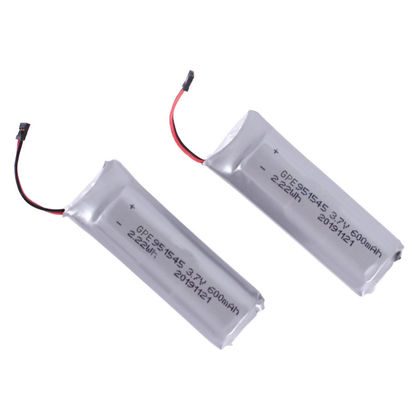家電のためのリチウム ポリマーLiPo電池のパック600mah 3.7V