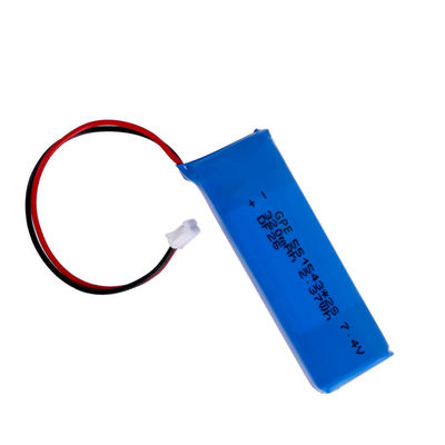 7.4V 320mahのリチウム ポリマー電池は再充電可能な551543を詰める