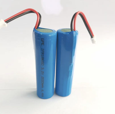 IFR18650 Lifepo4 バッテリーパック 3.2V 2000mAh 2000サイクルライフ