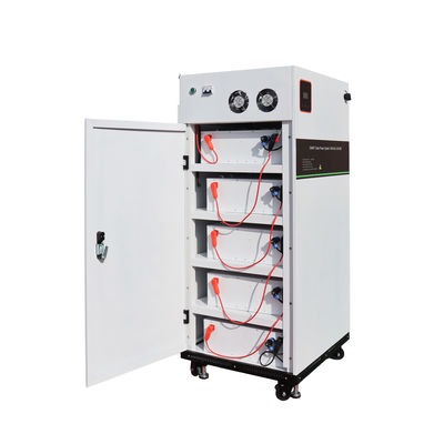 20KWHのオフグリッド太陽光発電システム,LIFEPO4電池と51.2Vハイブリッド電源ステーション