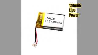 3.7V 150mAh Lipo バッテリー 402020 パック